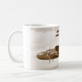 B-25 Mitchell Bomber-Flug-Tasse Kaffeetasse (Links)