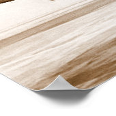 B-25 Mitchell Bomber Flugplakat Poster (Ecke)