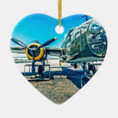 B-25 Mitchell Bomber Keramikornament (Vorne)