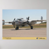 B-25 Mitchell Bomber Poster (Vorne)