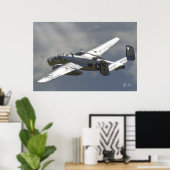 B-25 Mitchell Bomber Poster (Heimbüro)
