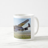 B-25 Mitchell Bomber Tasse (VorderseiteRechts)