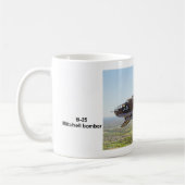 B-25 Mitchell Bomber-Tasse Kaffeetasse (Links)