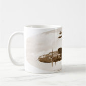B-25 Mitchell Bomber-Tasse Kaffeetasse (Links)