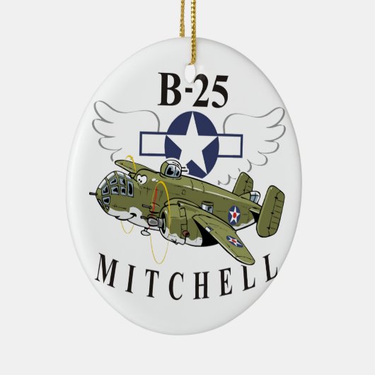 B-25 Mitchell Keramikornament (Rechts)