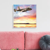 B-25 Mitchell Leinwanddruck (Insitu (Wohnzimmer))