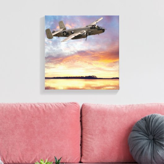 B-25 Mitchell Leinwanddruck (Insitu (Wohnzimmer))
