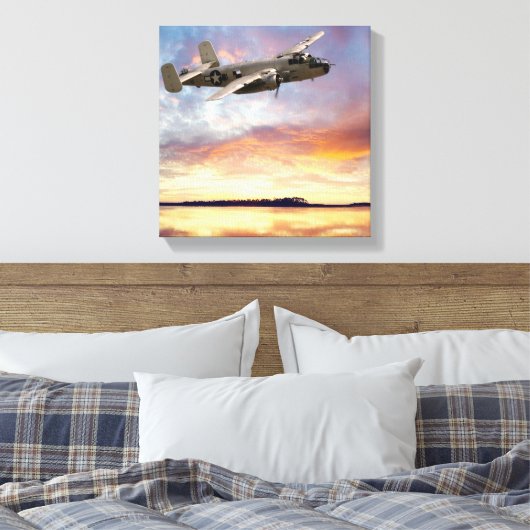 B-25 Mitchell Leinwanddruck (Insitu (Schlafzimmer))