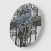 B-25 Mitchell - Lookin' at You - Clock Große Wanduhr (Winkel)