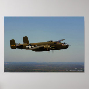 B-25 Mitchell Plakat Bombers 2