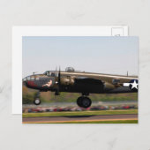 B-25 Mitchell Postkarte (Vorne/Hinten)
