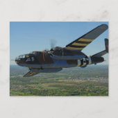 B-25 Mitchell Postkarte (Vorderseite)