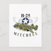 B-25 Mitchell Postkarte (Vorderseite)