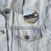 B-25 Mitchell-Vintage-Flugzeug Button (Beispiel)