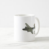 B-25 Mitchell WW2 Mittelbomber Kaffeetasse (VorderseiteRechts)