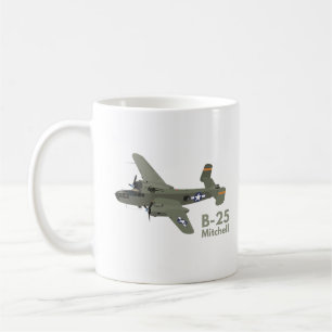 B-25 Mitchell WW2 Mittelbomber Kaffeetasse