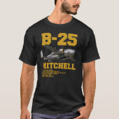 B-25 Mitchell | WW2 Plane T-Shirt (Vorderseite)