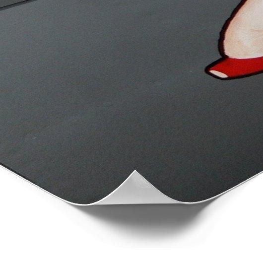 B-25 Nose Art Poster (Ecke)