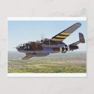 B-25 POSTKARTE