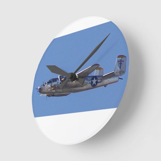 B-25 RUNDE WANDUHR (Winkel)