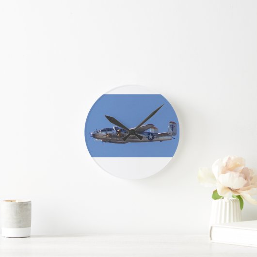 B-25 RUNDE WANDUHR (Zuhause)