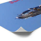 B-25 Super-Rabbit Poster (Ecke)