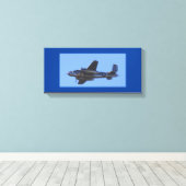 B-25 Super Rabbitt Leinwanddruck (Insitu (Holzboden))