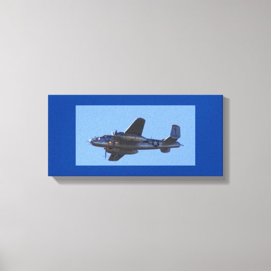 B-25 Super Rabbitt Leinwanddruck (Vorderseite)