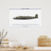 B-25 USA POSTER (Küche)