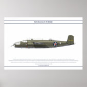 B-25 USA POSTER (Vorne)