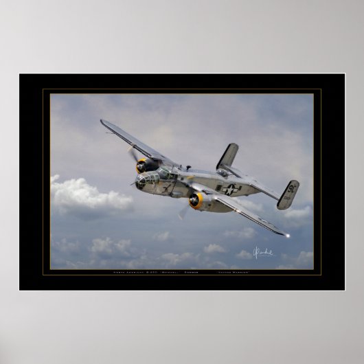 B-25 Yankee Warrior Poster (Vorne)