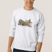 B-26 Marauder Patriotic WW2 Medium Bomber Sweatshirt (Vorderseite)