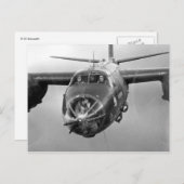 B-26 Marauder Postkarte (Vorne/Hinten)