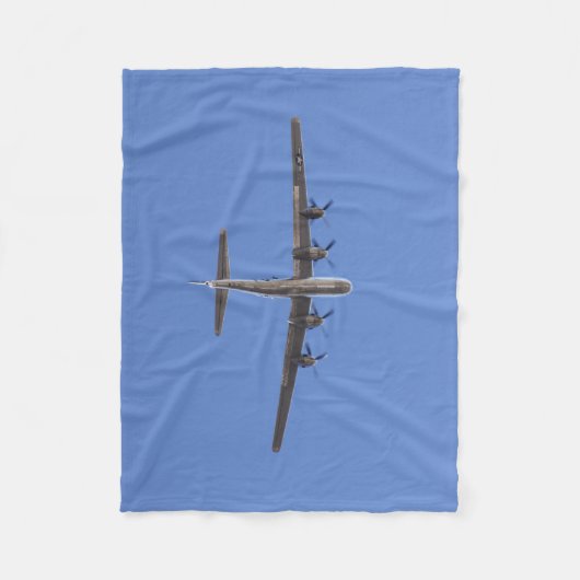 B-29 Bomber Fleece Blanket (Vorderseite)