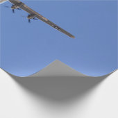 B-29 Bomber Wrapping Paper Geschenkpapier (Ecke)