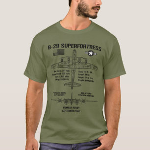 B-29 Militärflugzeuge für die Superfestung B29 T-Shirt