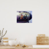 B-29 Nose Art Poster (Küche)