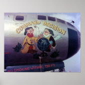 B-29 Nose Art Poster (Vorne)