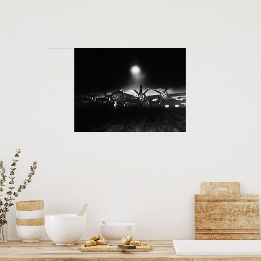 B-29 Superfestung Poster (Küche)