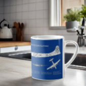 B-29 Superfortress - Flugzeugkonzepte ABD Kaffeetasse