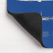 B-29 Superfortress - Flugzeugkonzepte ABD Mousepad (Ecke)
