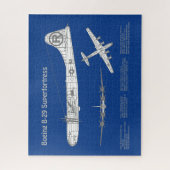 B-29 Superfortress - Flugzeugkonzepte ABD Puzzle (Vertikal)