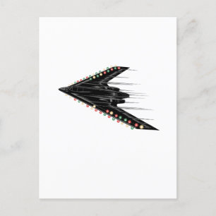 B-2 B2 Spirit Stealth Bomber Jet Flugzeug 4. Juli Feiertagspostkarte