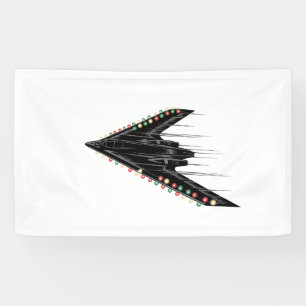 B-2 B2 Spirit-Tarnkappenbomber-Jet-Plane 4. Juli Banner