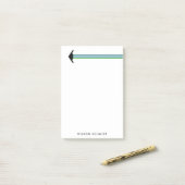 B-2 Bomber Stripter Individuelle Name Post-It Note Post-it Klebezettel (Auf Schreibtisch)