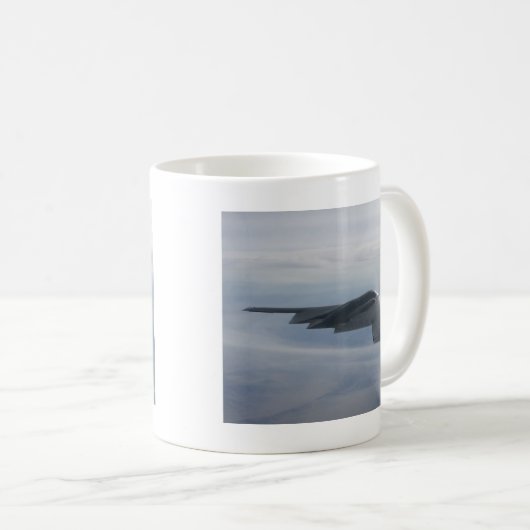B-2 Geist - Heimlichkeits-Bomber Kaffeetasse (VorderseiteRechts)
