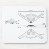 B-2-Geist Mousepad (Vorne)