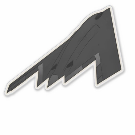 B-2 Geist, Tarnkappenflugzeug Aufkleber (Vorderseite)