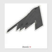 B-2 Geist, Tarnkappenflugzeug Aufkleber (Blatt)