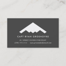 B-2 Spirit Bomber Berufliche Visitenkarte